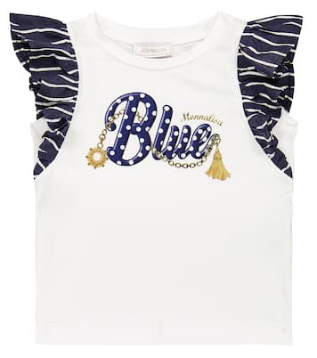 Top in jersey di cotone con stampa | Monnalisa