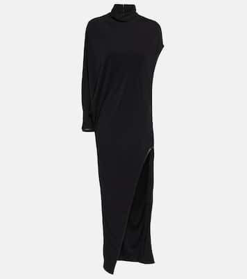 Cutout crêpe jersey maxi dress | Tom Ford