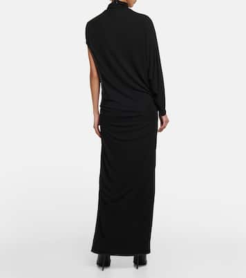 Cutout crêpe jersey maxi dress | Tom Ford