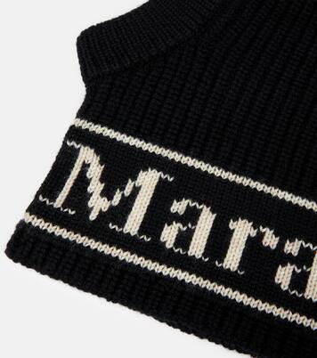 Gong logo wool ski mask | Max Mara