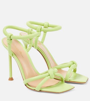 Sandales Knot en cuir | Gianvito Rossi