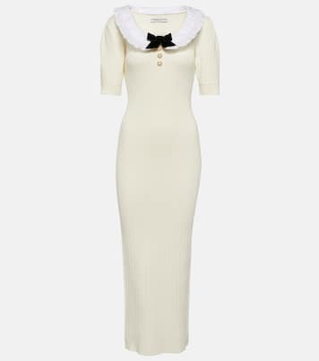 Midikleid aus Baumwolle | Alessandra Rich