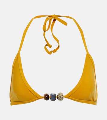 Top de bikini adornado | Christopher Esber