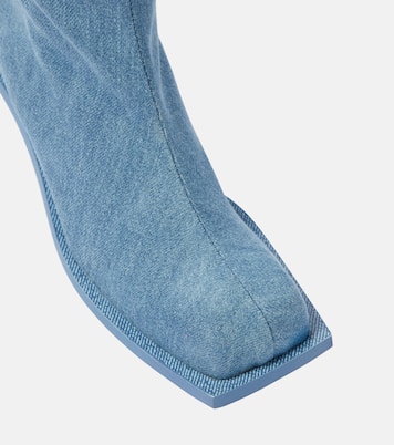 Botas altas Blondine en denim | Gia Borghini