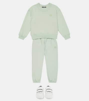Felpa Mini Fairah Face in cotone | Acne Studios Kids