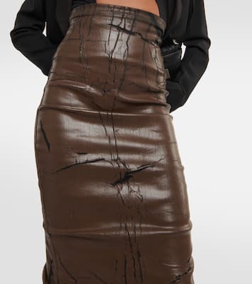 Maxirock aus einem Baumwollgemisch | Rick Owens