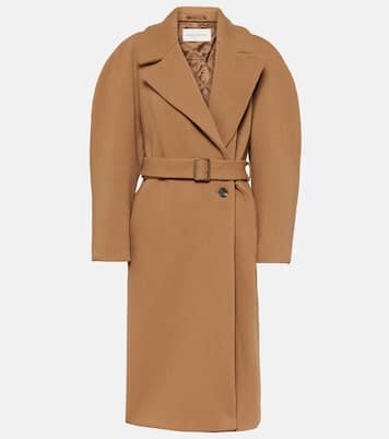 Double-breasted wool coat  | Dries Van Noten