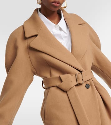 Double-breasted wool coat  | Dries Van Noten