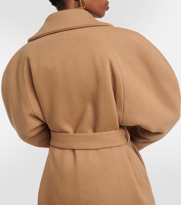 Double-breasted wool coat  | Dries Van Noten