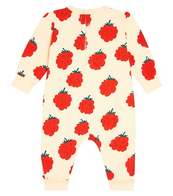 Baby - Jumpsuit corta Raspberries in jersey | Tinycottons