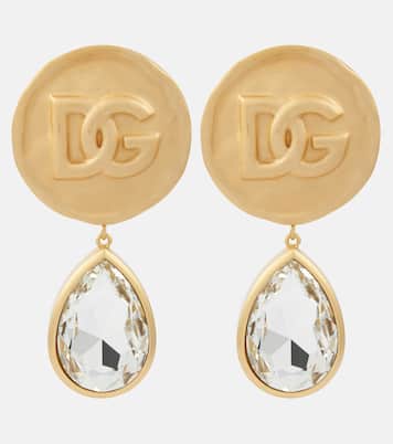 Orecchini pendenti DG con cristalli | Dolce&Gabbana