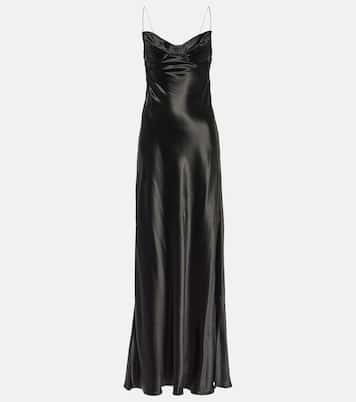 Robe aus Satin | Miu Miu