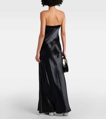 Robe aus Satin | Miu Miu
