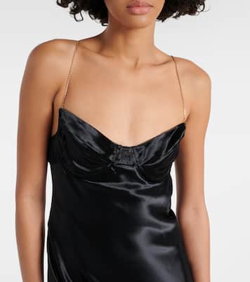 Robe aus Satin | Miu Miu