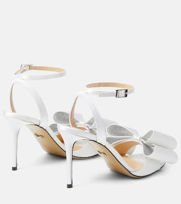 Le Cadeau bow-detail satin sandals | Mach & Mach