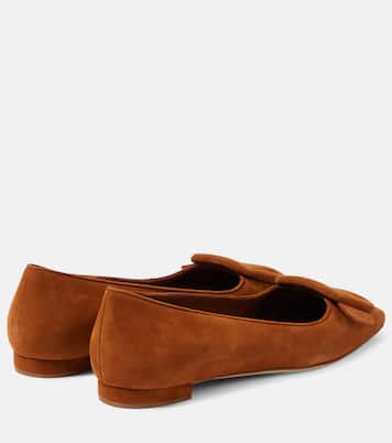 Ballerine Maysale in suede | Manolo Blahnik