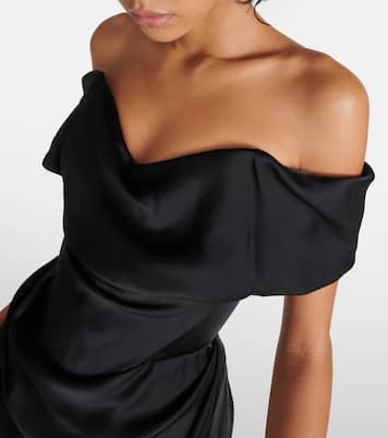Nova Cocotte crêpe satin gown | Vivienne Westwood