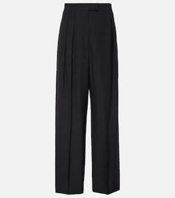Weite High-Rise-Hose Crissi | The Row
