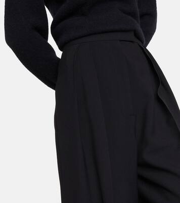 Weite High-Rise-Hose Crissi | The Row