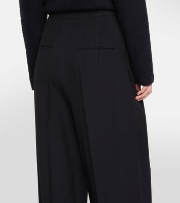 Weite High-Rise-Hose Crissi | The Row