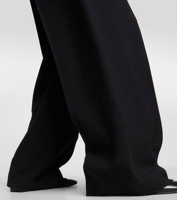 Weite High-Rise-Hose Crissi | The Row
