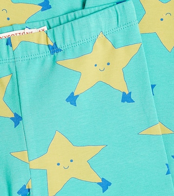 Dancing Stars cotton-blend leggings | Tinycottons