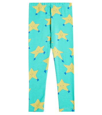 Dancing Stars cotton-blend leggings | Tinycottons