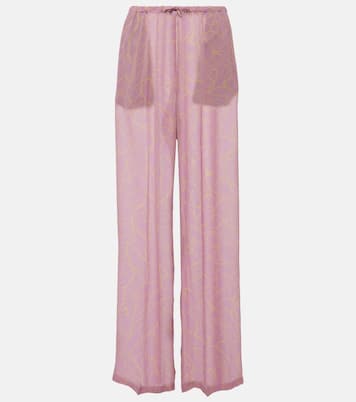 Bedruckte Weite Hose | Dries Van Noten
