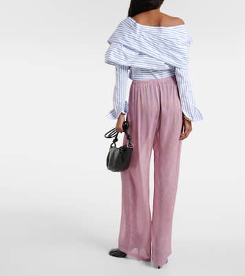 Bedruckte Weite Hose | Dries Van Noten