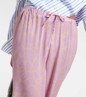 Bedruckte Weite Hose | Dries Van Noten