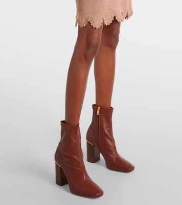 Ankle Boots Ambre aus Leder | Chloé
