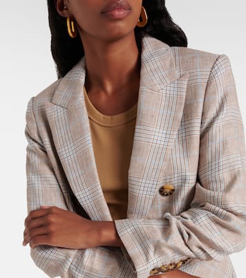 Blazer Beacon Dickey in lino | Veronica Beard
