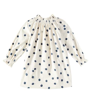 Abito Fleur in cotone arricciato | Bonpoint