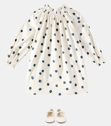 Abito Fleur in cotone arricciato | Bonpoint