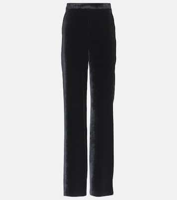 Velvet straight pants | Etro