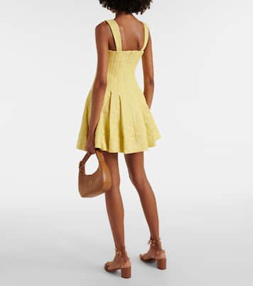 Jovie jacquard minidress | Simkhai