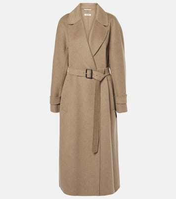Ebano virgin wool wrap coat | 'S Max Mara