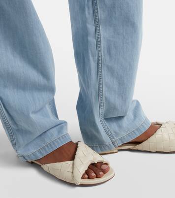 Mules en cuir Intrecciato | Bottega Veneta