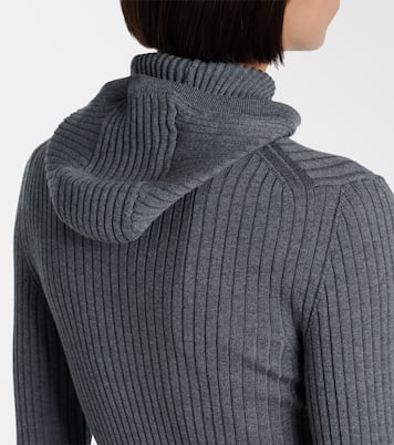 Ribbed-knit wool sweater | Miu Miu