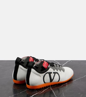 Sneakers Chromathon aus Leder | Valentino Garavani