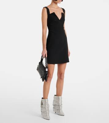Stivali Shark Lock in raso con cristalli | Givenchy