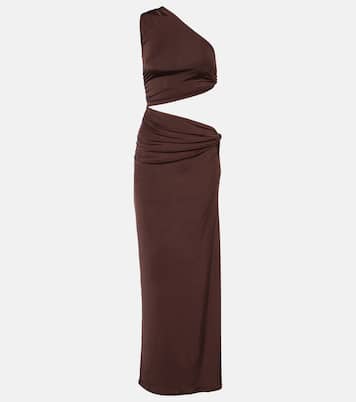 Vestido largo Yana de un solo hombro | Jade Swim