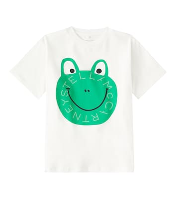 Camiseta de jersey de algodón estampada | Stella McCartney Kids