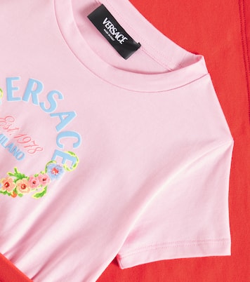 Kleid aus Baumwoll-Jersey | Versace Kids