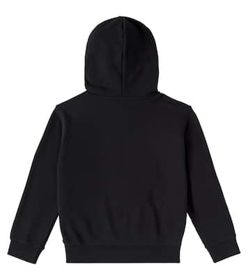 Felpa in cotone con cappuccio e logo | C.P. Company Kids