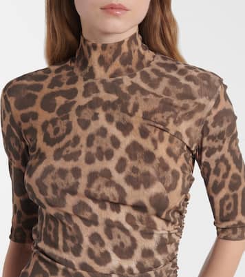 Leopard-print top | Stella McCartney
