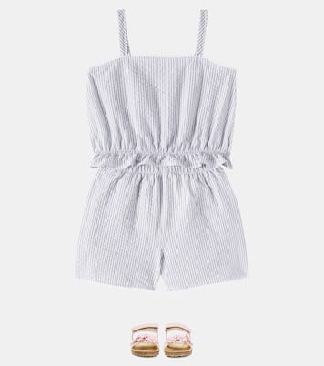 Top e shorts in cotone | Il Gufo
