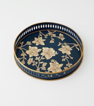 Painted iron decorative tray | Les-Ottomans