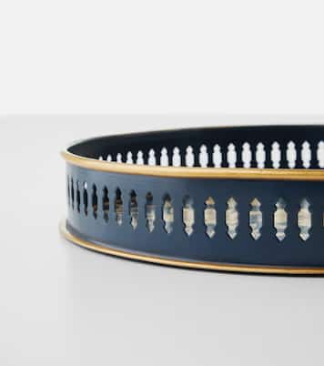 Painted iron decorative tray | Les-Ottomans