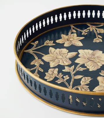 Painted iron decorative tray | Les-Ottomans